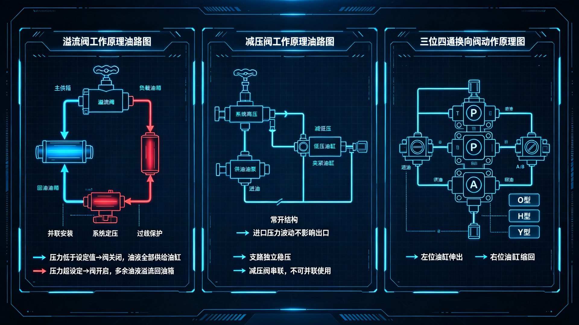三类阀门工作原理图解