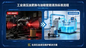 工业现场液压油更换与清洗标准详解