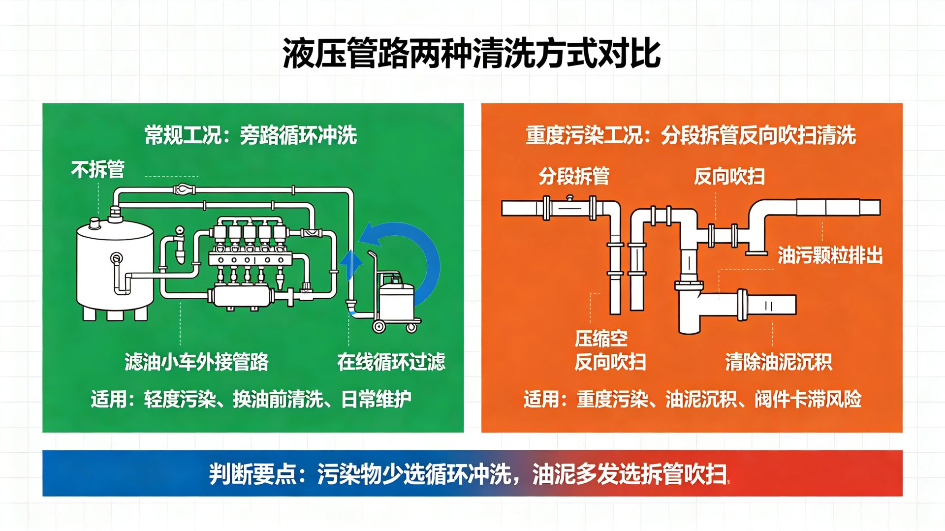 液压油工况对比