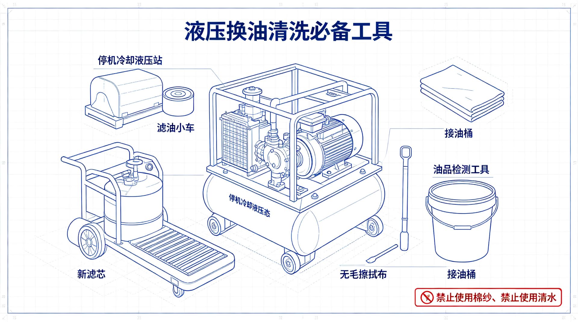 液压油清洗工具