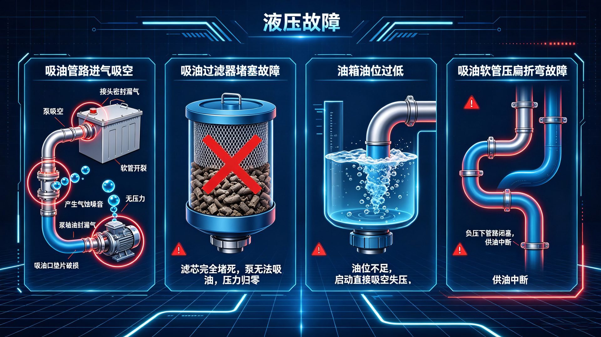 溢流阀故障点