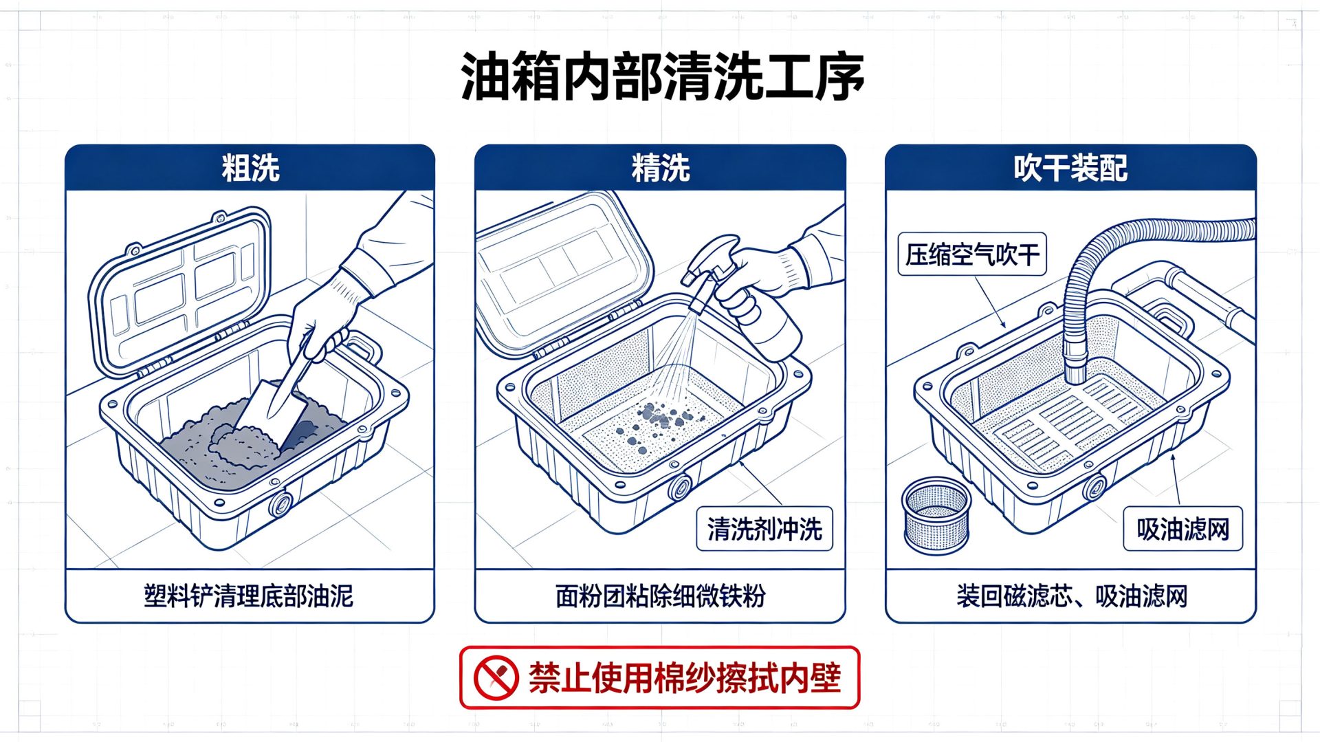 油箱清洗工序