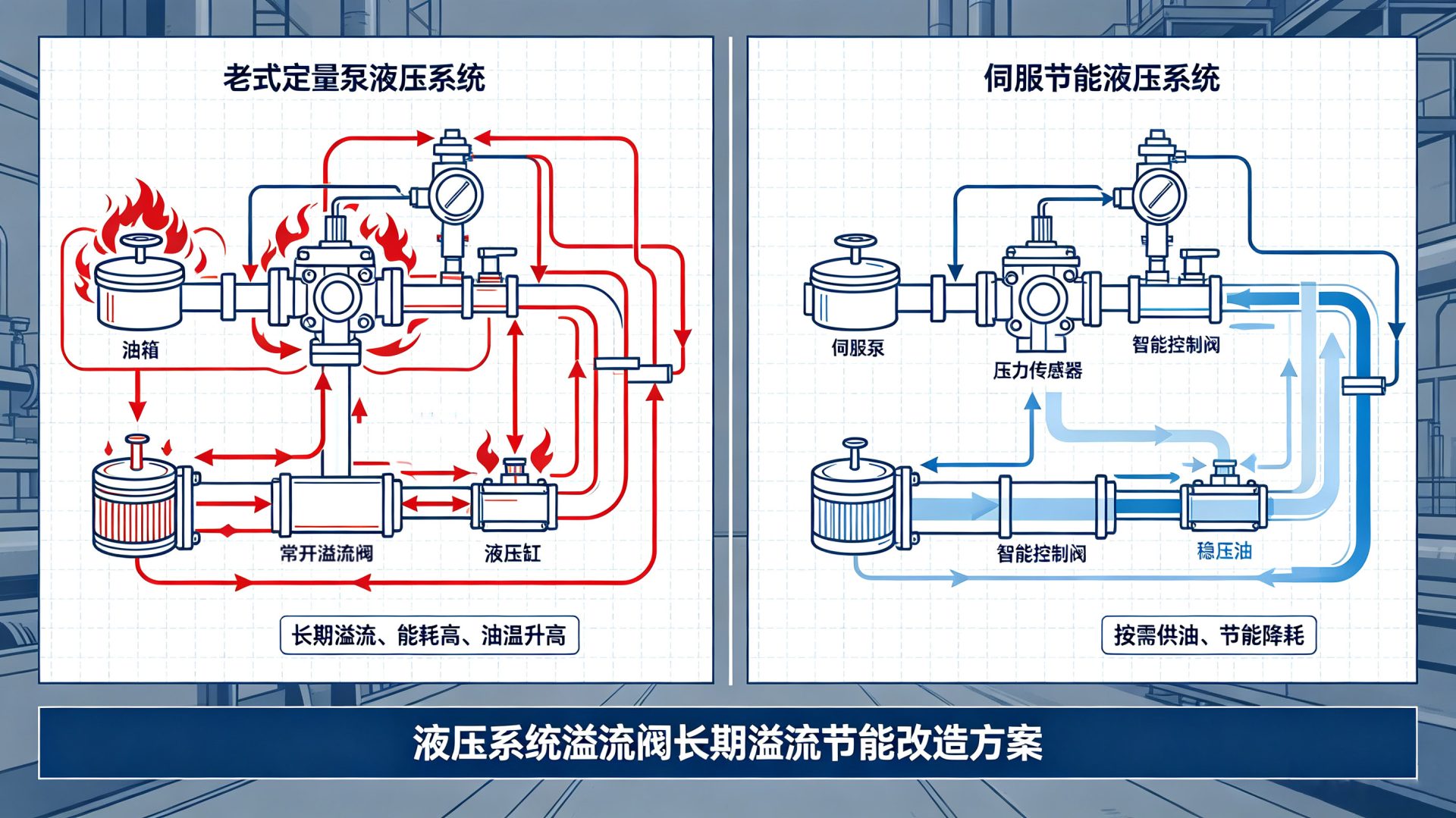 溢流阀节能改造图