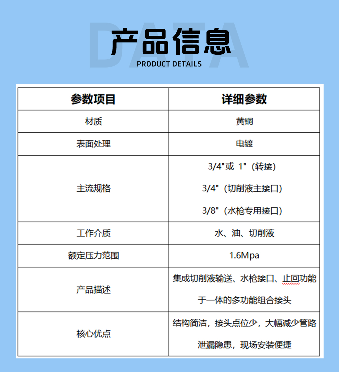 电镀泵口阀组参数