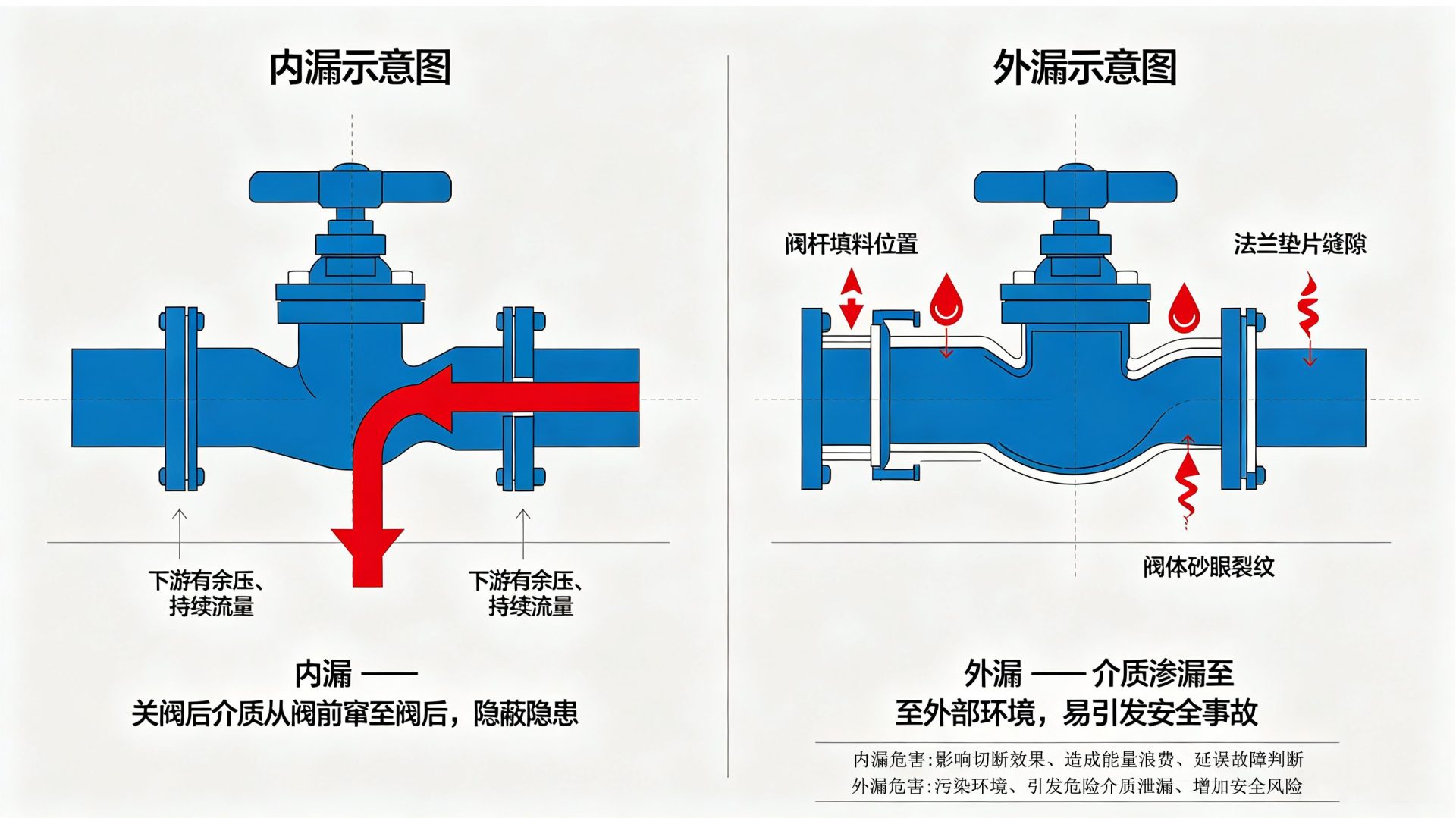 阀门泄漏常见原因及解决办法