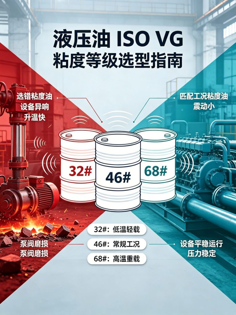 液压油的粘度等级怎么选
