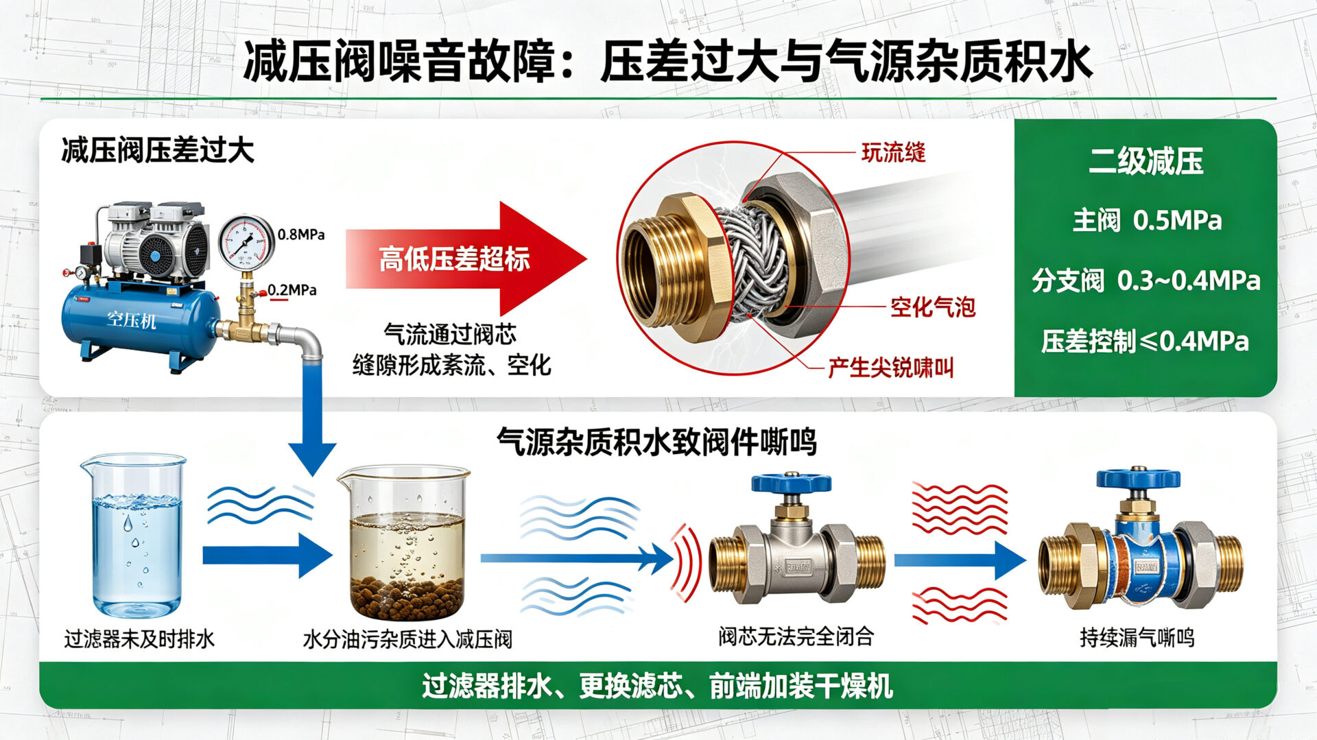 减压阀故障