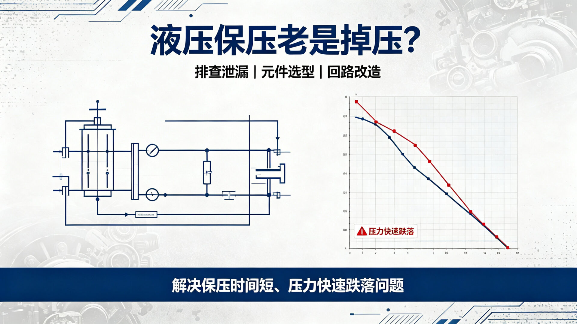 液压保压老是掉压？改造提升保压能力的实用办法