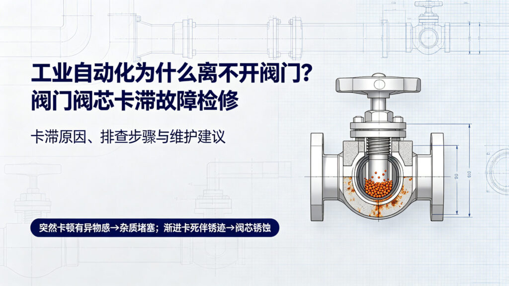 工业自动化为什么离不开阀门?阀门在工业系统的核心作用