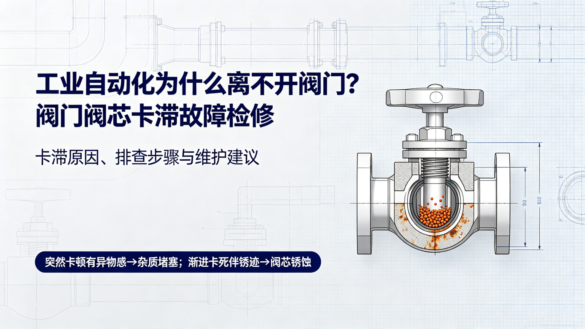 工业自动化为什么离不开阀门？阀门在工业系统的核心作用