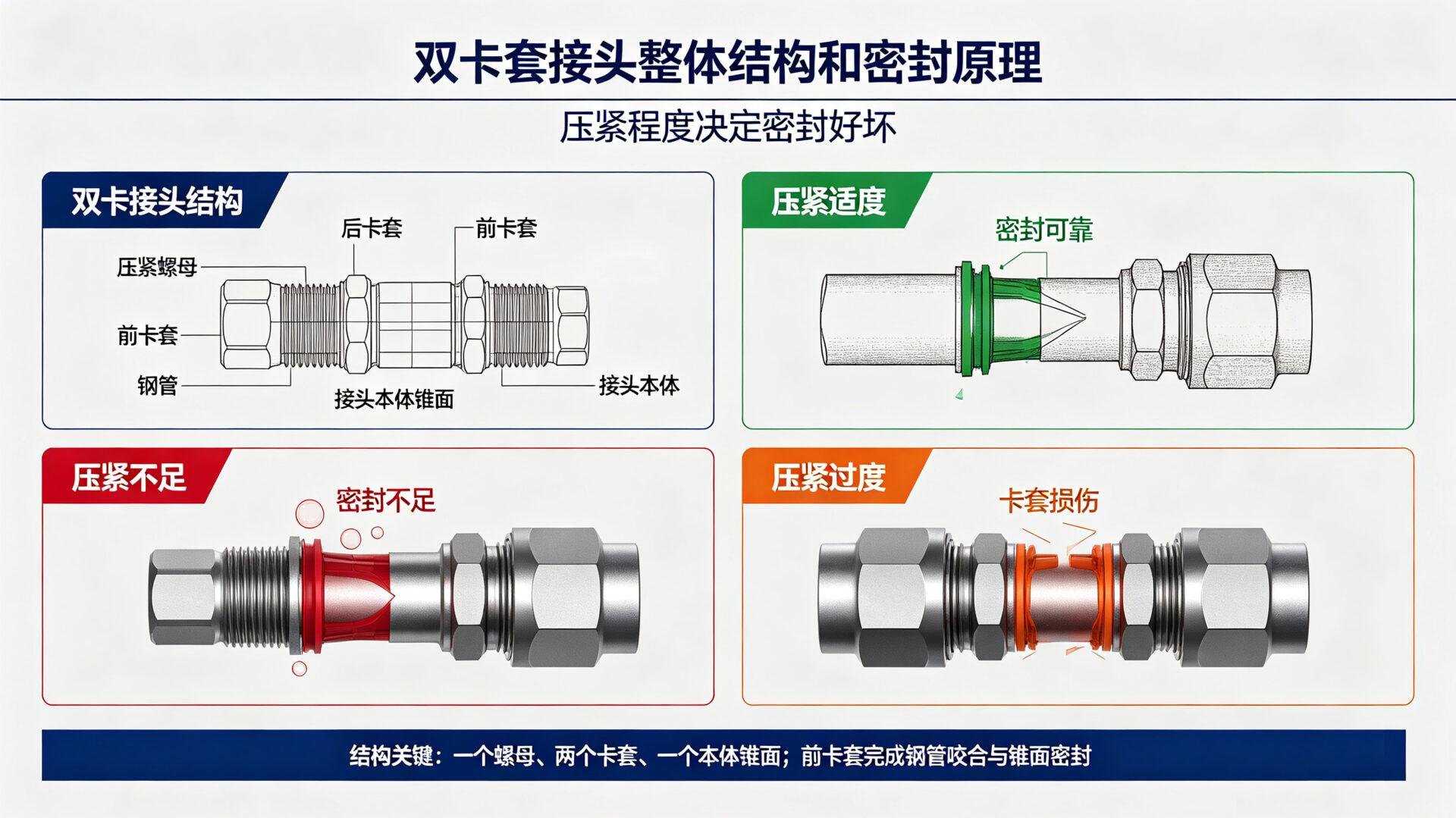 卡套结构