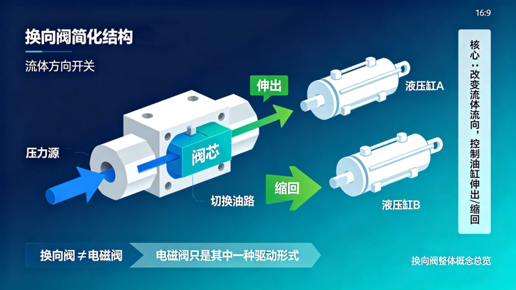 换向阀工作原理及应用解析