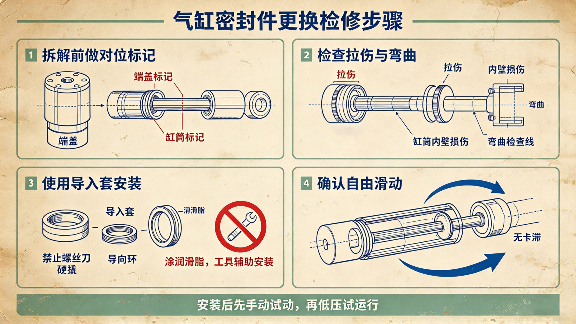 检修步骤