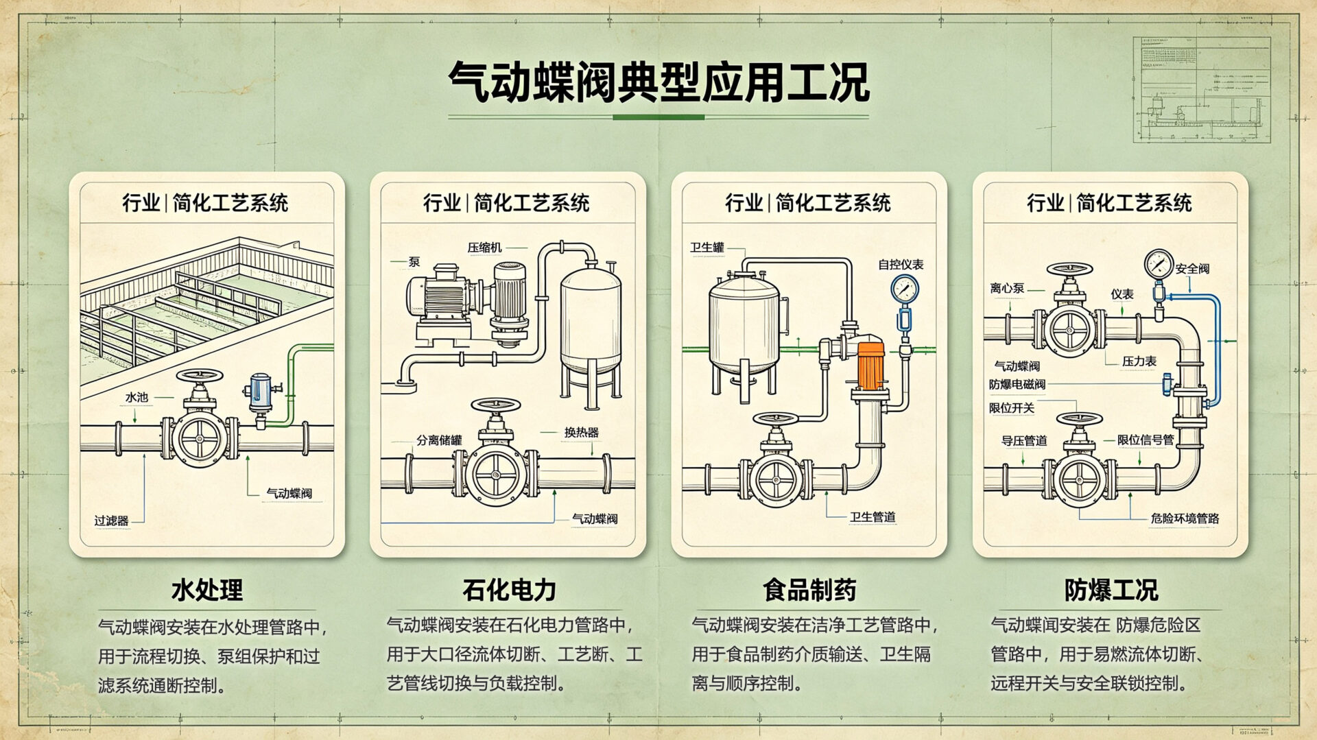应用工况