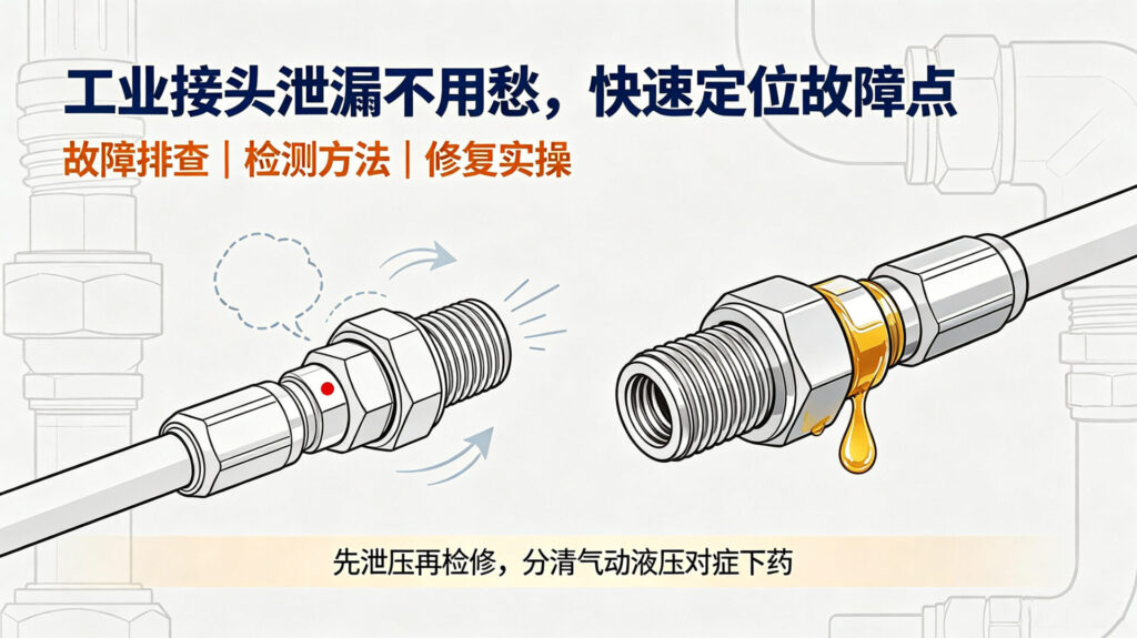 工业接头泄漏不用愁,快速定位故障点