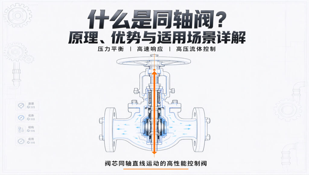 什么是同轴阀?原理、优势与适用场景详解