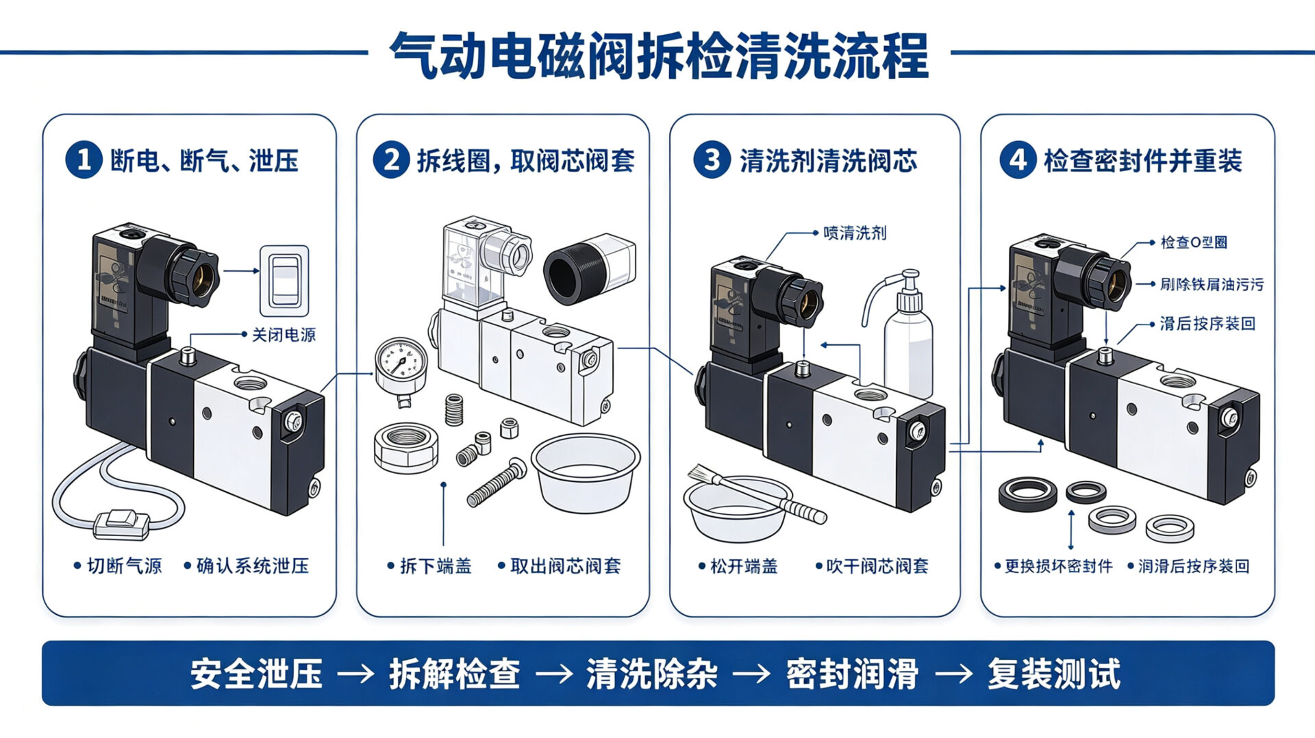 清洗流程